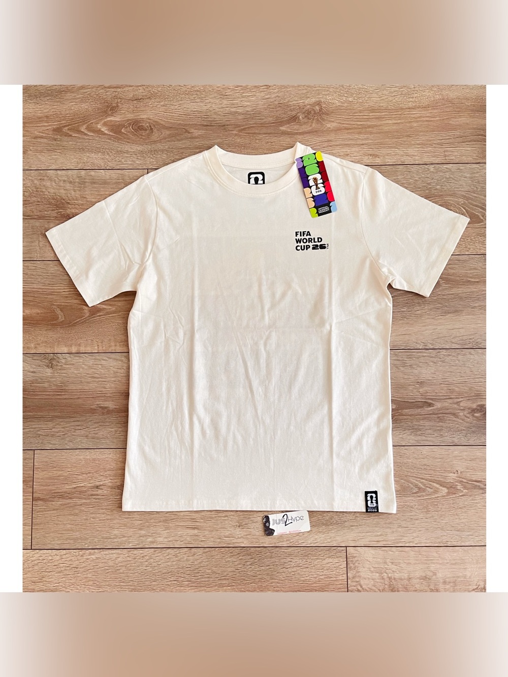 FIFA World Cup 26 Official Cream Graphic Tee